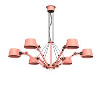 Tonone Bolt Chandeliers 6 arm Kroonluchter - Roze - thumbnail