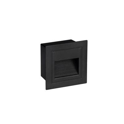 Lyora Vierkante inbouwlampMono zwart - 9026145