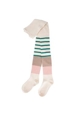 NoNo winter colorblocking maillot meisjes - zand - Rachel - gestreept