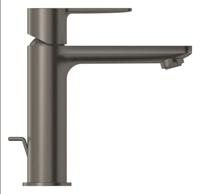 GROHE Lineare waterbesparende wastafelkraan s-size met waste brushed hard graphite 32114AL1 - thumbnail