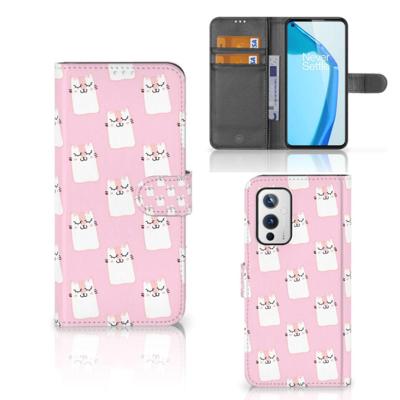 OnePlus 9 | Telefoonhoesje | Met pasjeshouder | Sleeping Cats OnePlus 9 | Telefoonhoesje | Met pasjeshouder | Sleeping Cats