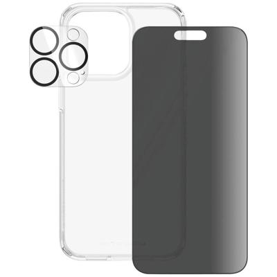 PanzerGlass iPhone 2023 6,7 inch Pro Max | 360 bundel met D3O® | Privacy