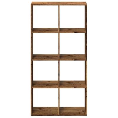 Kamerscherm / boekenkast 69,5x29x137,5 cm hout oud houtkleur