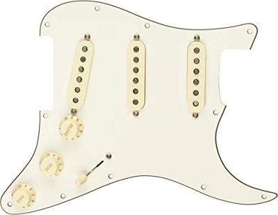 Fender Pre-Wired Strat PG Original &apos;57/&apos;62 SSS Parchment