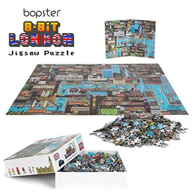 8-Bit Pixel Puzzle London Level 3 1000 Pieces