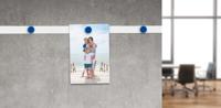 MAUL metaalstrip Standaard lijst zelfklevend 50X5cm wit - thumbnail