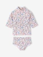 2-delig badpak voor meisjes met UV-bescherming nude - thumbnail