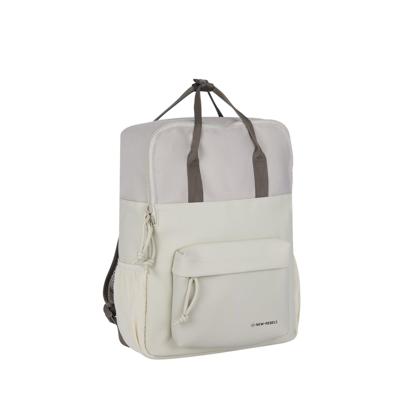 New Rebels Backham Springfield Beige 16L Rugzak Waterafstotend Laptop 14"