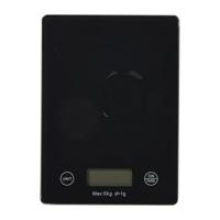 Digitale keukenweegschaal - zwart - 1.7x20x14.5 cm - thumbnail