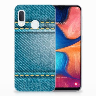 Samsung Galaxy A20e | Sillicone Back Cover | Jeans Samsung Galaxy A20e | Sillicone Back Cover | Jeans
