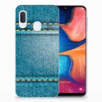 Samsung Galaxy A20e | Sillicone Back Cover | Jeans - thumbnail