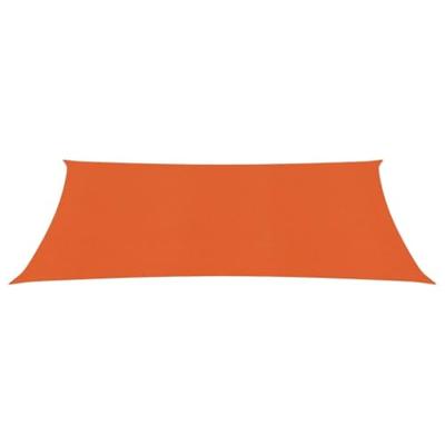 VidaXL Zonnezeil 160 g/m² 2,5x3,5 m hdpe oranje VidaXL Zonnezeil 160 g/m² 2,5x3,5 m hdpe oranje