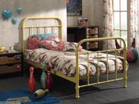 Vipack bed New York - geel - 90x200 cm - thumbnail