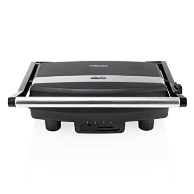 Tristar GR-2856 Contactgrill Elektrisch Controlelampje, Anti-aanbaklaag Zwart Tristar GR-2856 Contactgrill Elektrisch Controlelampje, Anti-aanbaklaag Zwart