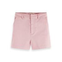 Scotch & Soda straight fit short met biologisch katoen roze - thumbnail