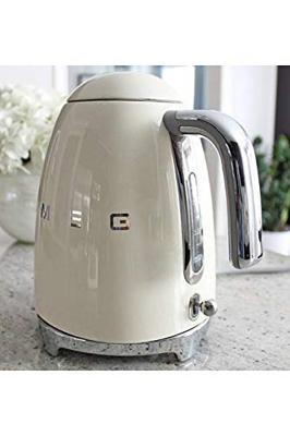 Smeg KLF03WHEU retro 50&apos;s style waterkoker, wit - thumbnail