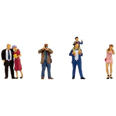 NOCH 15864 H0 Bruiloftsgasten figuren Geverfd