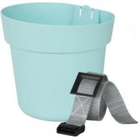 Balkonbak set Conny ø16 cm - zachtblauw - thumbnail