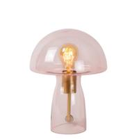 Lucide FUNGO - Tafellamp - 1xE27 - Roze - thumbnail