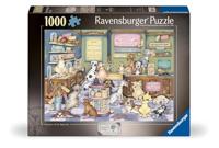 Ravensburger - dapper dog's no.2: stanley stick 'em - legpuzzel - 1000 stukjes - thumbnail