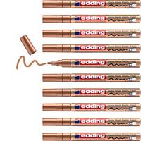 Paintmarker edding 751 oliebasis 1-2mm koper | 10 stuks - thumbnail