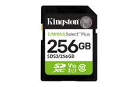 Kingston Technology 256GB SDXC Canvas Select Plus Gen3 150MB/s C10 UHS-I U1 V10 - thumbnail