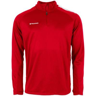 Stanno 408026 First Quarter Zip Top - Red-White - M