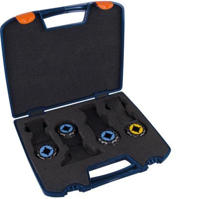 Rotec 4 dlg. Starlock Invalzagenset Metaal/Hout - 5199000