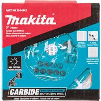 Makita D-74837 Doorslijpschijf HM/TCG 76 mm - thumbnail