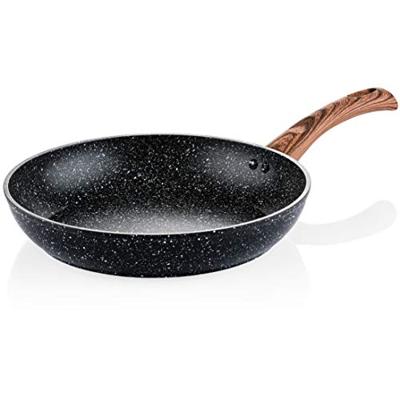 Westinghouse Koekenpan 28 cm Zwart Marmer Hout Westinghouse Koekenpan 28 cm Zwart Marmer Hout