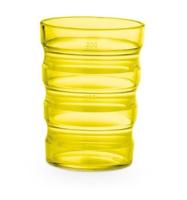 Sure-Grip drinkbeker met ribbelbeker geel - thumbnail