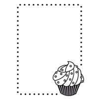 Vaessen Creative • embossing folder cupcake hoek - thumbnail