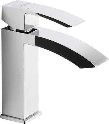 Wastafelmengkraan Sapho Ginko 1-hendel Gebogen 15.6 cm Chroom