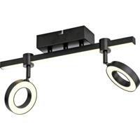 Just Light 12075-18 LOLASmart-BILEDA LED-plafondlamp LED LED vast ingebouwd 10.5 W Zwart - thumbnail