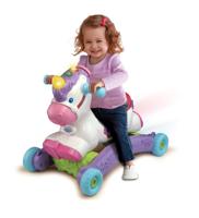 Driewieler Vtech Baby Cléo, ma licorne basculo Multicolour - thumbnail