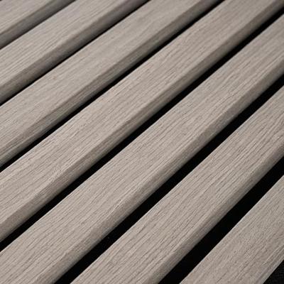 WallArt akupanelen 4 st akoestisch grijs eiken