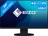 EIZO EV2480-BK LED-monitor Energielabel C (A - G) 60.5 cm (23.8 inch) 1920 x 1080 Pixel 16:9 5 ms DisplayPort, HDMI, Hoofdtelefoon (3.5 mm jackplug), USB-C, - thumbnail