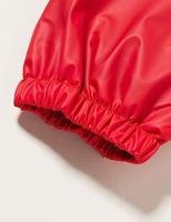 Playshoes regenbroek fleece gevoerd Uni Rood-140 - thumbnail