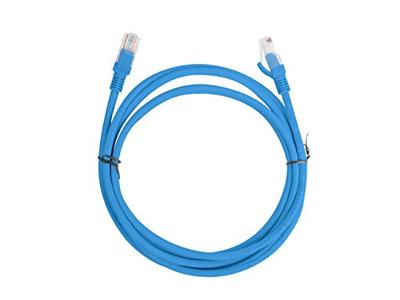 Lanberg PCU6-10CC-0200-B netwerkkabel 2 m Cat5e U/UTP (UTP) Blue