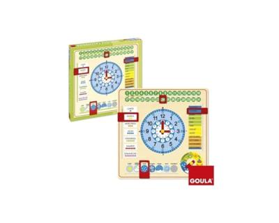 Educatief Spel Goula Calendar clock