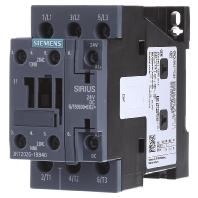Siemens 3RT2026-1BB40 Contactor 3x NO 11 kW 24 V/DC 25 A Met hulpcontact 1 stuk(s) - thumbnail