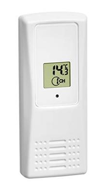 TFA Dostmann TRIO 30.3062.10 Draadloze thermometer Antraciet TFA Dostmann TRIO 30.3062.10 Draadloze thermometer Antraciet