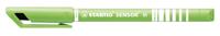 Fineliner STABILO Sensor 187/43 medium lichtgroen - thumbnail