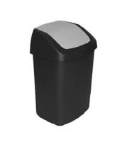 Curver swing bin 25 liter zwart/lichtgrijs - thumbnail