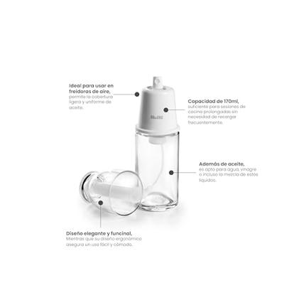 Spuitfles voor olie of azijn Ibili 701117 Plastic