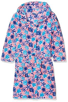 Kinderbadjas bloemen-98/104