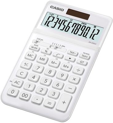 Rekenmachine Casio JW-200SC-WE Wit Plastic