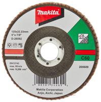 Makita Accessoires Lamellenschuurschijf 125mm C60 - D-28092 - D-28092 - thumbnail