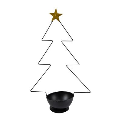 boom met schaal metaal zwart 59 cm Gehlmann - Gehlmann