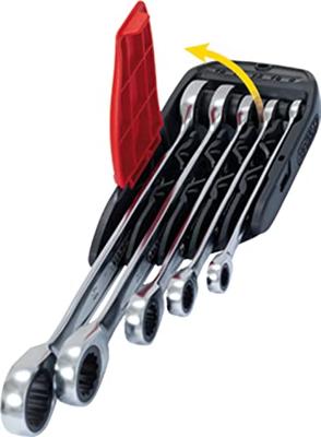 KS Tools 503.5905 Ring-steeksleutelset 5-delig Sleutelbreedte (metrisch) 19 mm